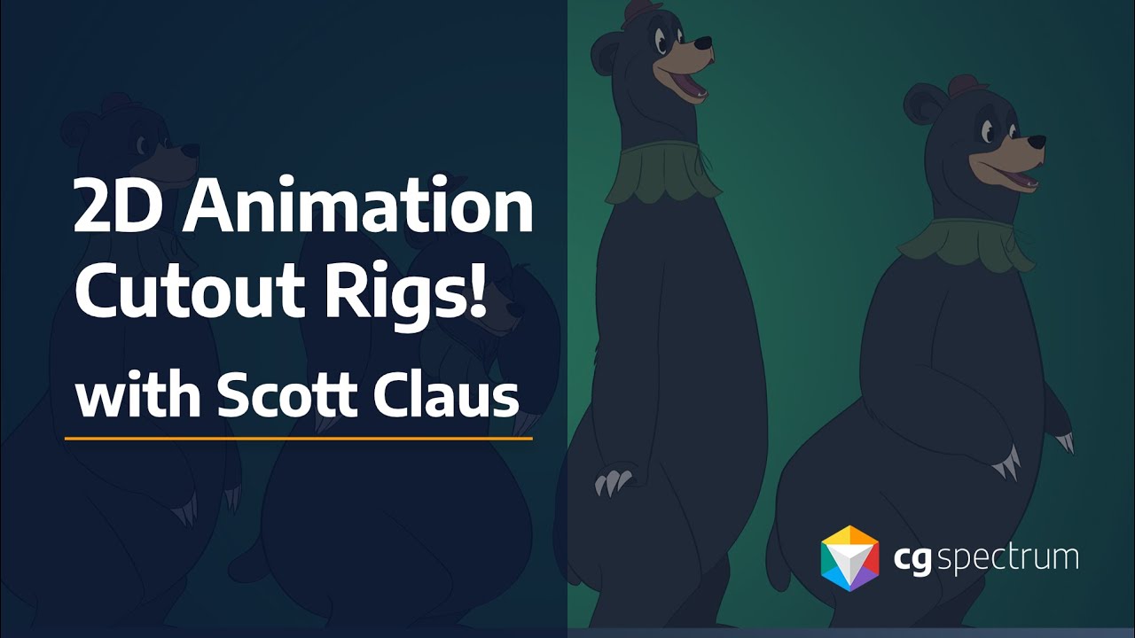 CGS Live - 2D Animation 15 – Limited Animation Cutout Rigs! - YouTube