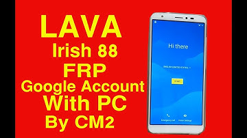 Lava Iris 88 Frp Lock Easy Way By Cm2