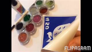 Strawberry Glitter Temporary Tattoo Stencil - How To screenshot 4