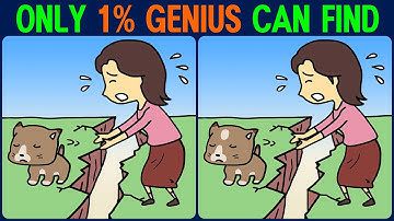 Brain exercise quiz! Find the difference between! │ Improve your memory and concentration with fun!