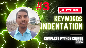 Program 3: Identifiers, Keywords, Indentation, (;) in Python | Complete Python Course #VarinderCTO