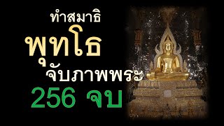 จับภาพพระพุทธรูป บริกรรมพุทโธ 256 จบ