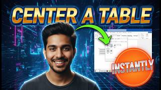 How to Center a Table in Word | Quick & Easy Tutorial
