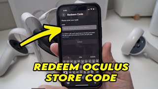 Oculus Quest 2 : How to Redeem Store Code on the Oculus App screenshot 3