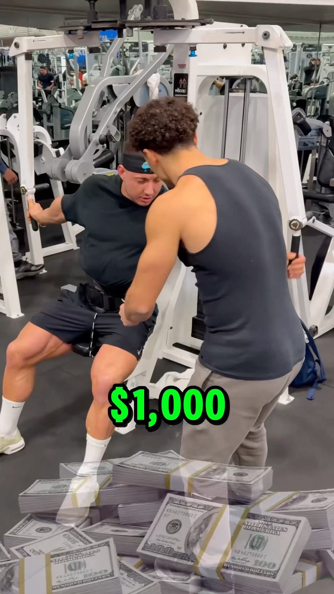 Can a bodybuilder beat me for $1,000??⁉️