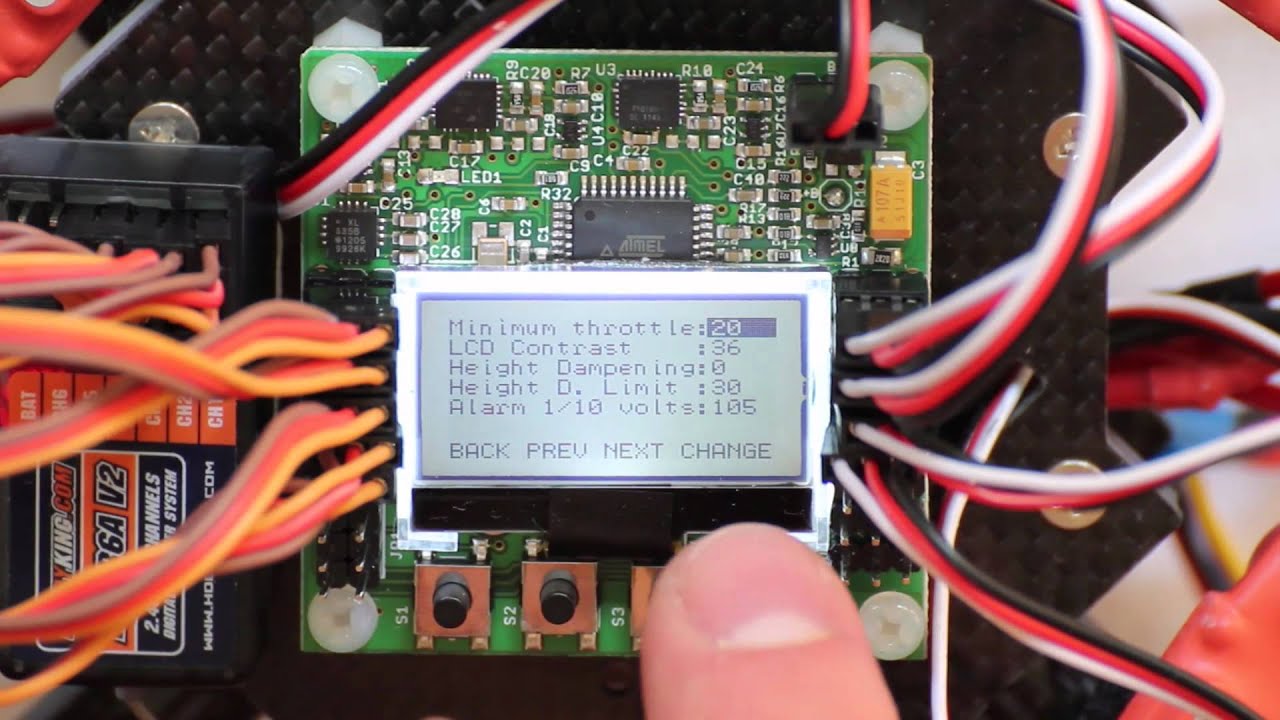 Hobbyking KK2.0 Multi-rotor LCD Flight Control Board - Walkthrough
