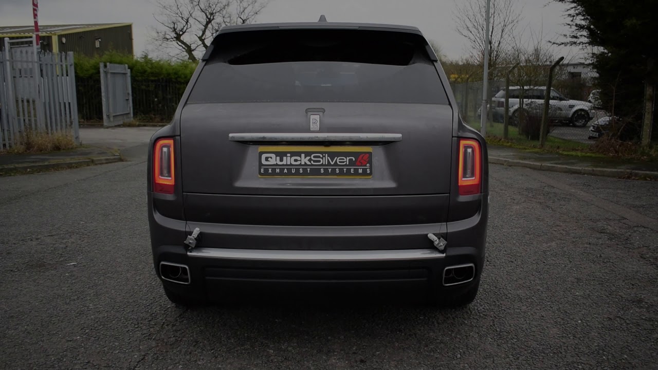 Rolls-Royce Cullinan QuickSilver Titan Exhaust