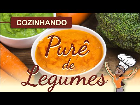 Vídeo: Como Dar Purê De Vegetais