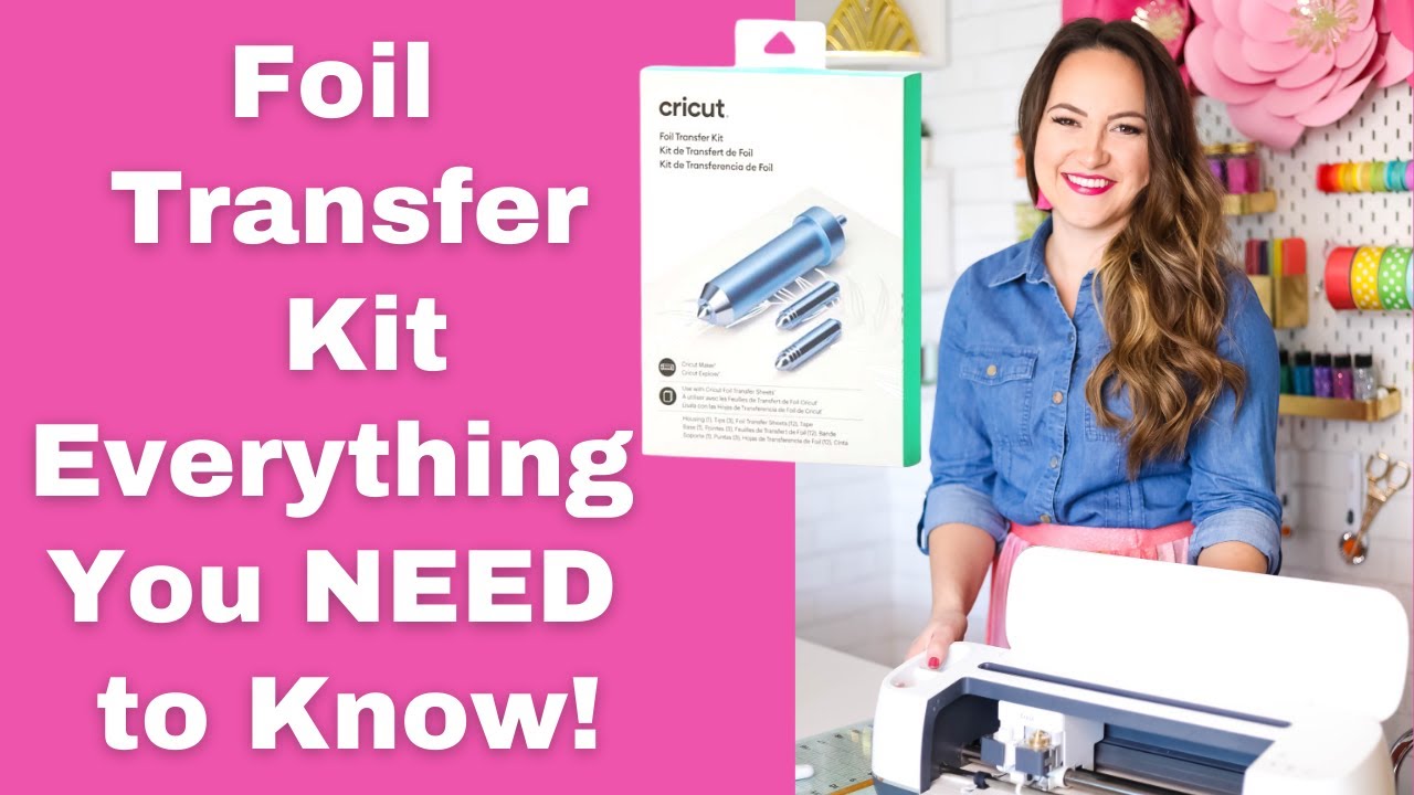 How to Use a Cricut Foil Transfer Kit - Creative Ramblings