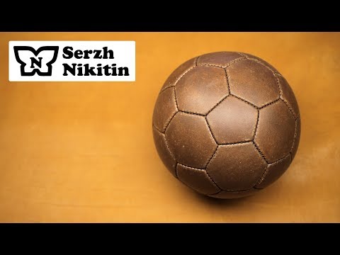 Футбольный кожаный мяч своими руками Есть ли смысл шить?