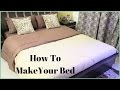 How To Make A Bed- How To Put A Bed Sheet On A Bed
