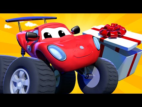 Spécial fête des pères - La chasse au trésor - Monster Town 🚗 Dessin animé enfants