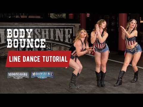 Body Bounce Line Dance Tutorial (Beginner)