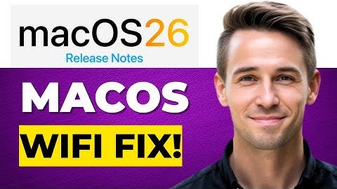 WiFi werkt niet op macOS Tahoe 26 (MacBook Pro/Air) | Langzaam verbreken van de verbinding en gee...