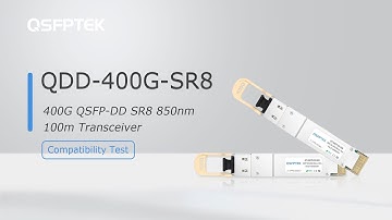 QDD-400G-SR8 Optical Transceiver Module Introduction | QSFPTEK