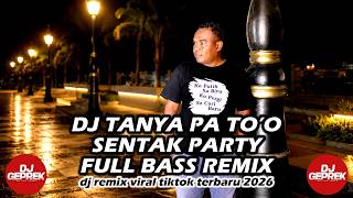 Dj Pa Ko Di Sentak Party Remix Viral 2026  Dj Geprek X Bapa Chartens 