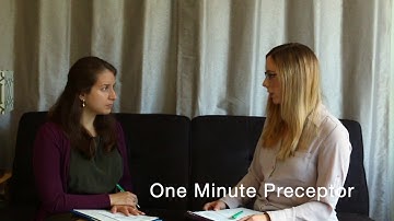 One Minute Preceptor in Inpatient Psychiatry