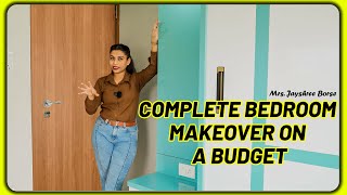 Complete Bedroom Makeover on a Budget: Fully Furnished & Trendy in 2024 | #bedroomdecor