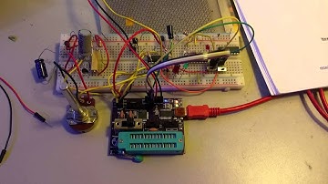 ATtiny84 Arduino with LCD doing some ADC