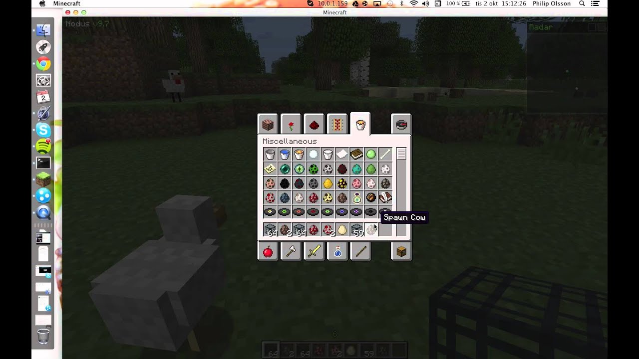 How to make a mob spawner in minecraft (SWEDISH) - YouTube