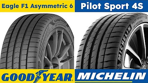 Goodyear Eagle F1 Asymmetric 6 vs Michelin Pilot Sport 4S