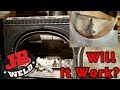 Fixing a Crack in your Jotul Wood Stove with J-B Weld 37901 Extreme Heat