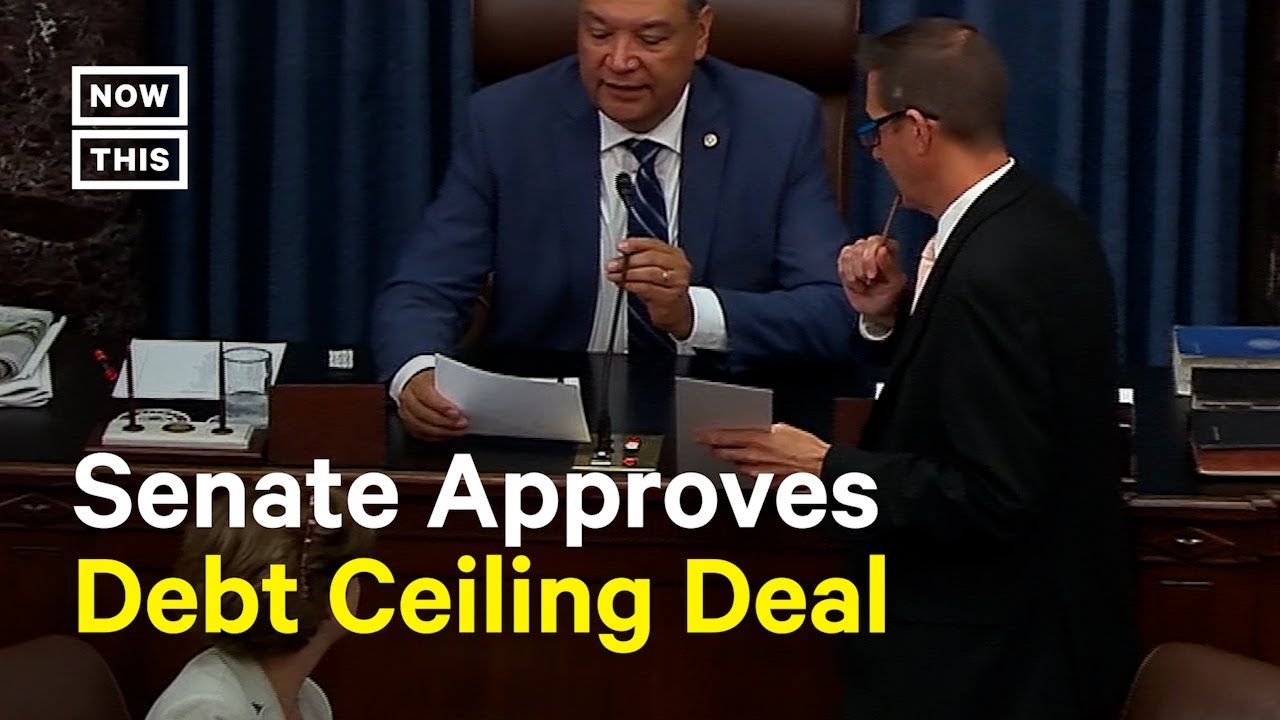 Senate Votes to Pass Debt Ceiling Deal - YouTube