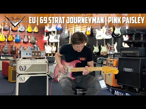 Fender Custom Shop EU Limited 1969 Strat Journeyman Relic Pink Paisley Master Designed by Greg Fessler #CZ536118