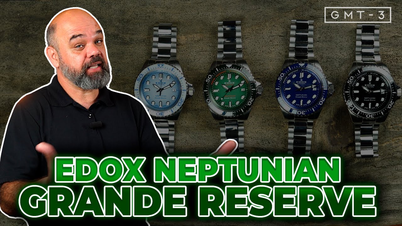 Confira o EDOX NEPTUNIAN GRANDE RESERVE com o Grande Renan Távore da Relojoaria Impala!