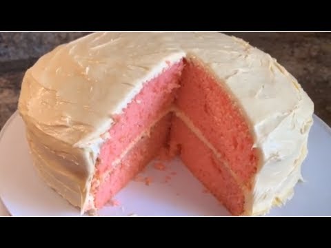 how-to-make-strawberry-cake-with-butter-cream-icing