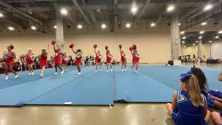 NCA cheer camp 2021- freshman Top cheer competition