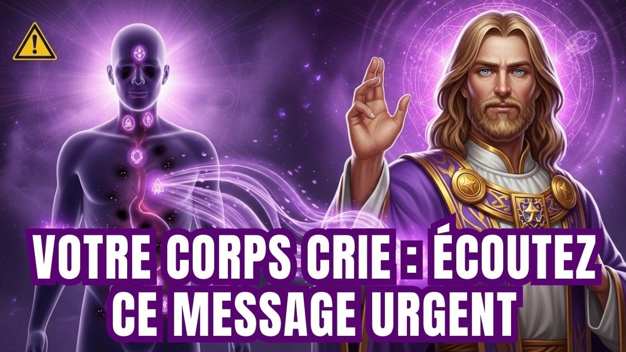 ATTENTION : VOS DOULEURS CACHENT UN SECRET ! UTILISEZ LA FLAMME VIOLETTE AVANT QU'IL NE SOIT TROP TA