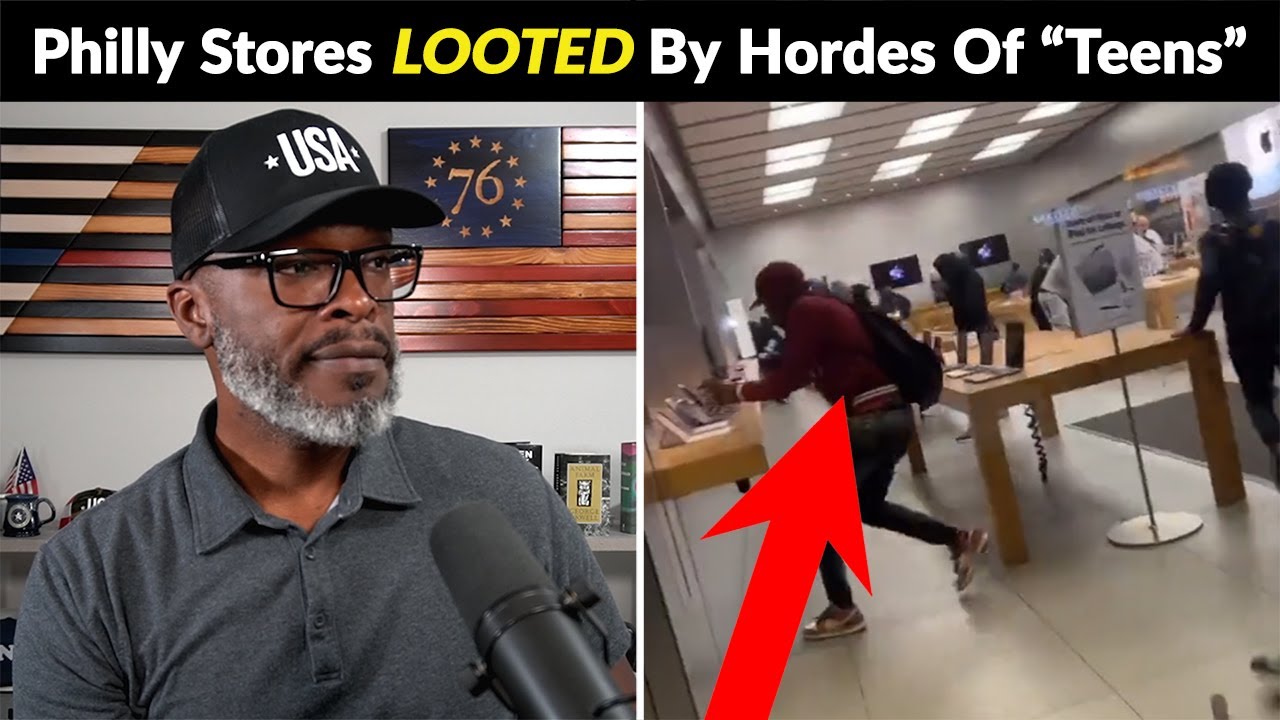 Philadelphia Lululemon And Apple Stores LOOTED By Hordes Of "Teens"