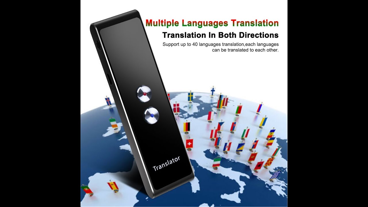 Portable MultiLanguage Voice Translator YouTube