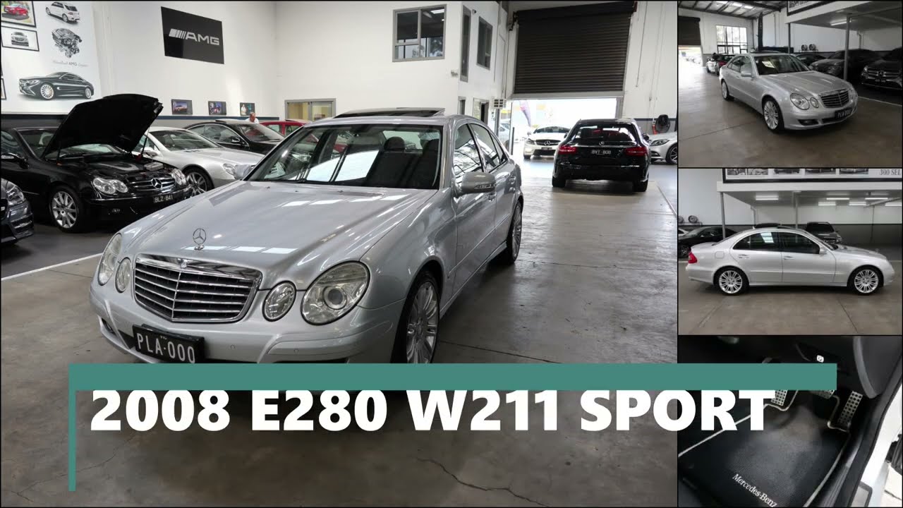 2008 Mercedes-Benz E280 CDi Sport Auto Saloon (W211 faceli…