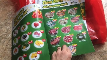 In tờ rơi catalogue bảng giá cho siêu thị tại Bắc Ninh