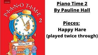 Happy Hare - From Piano Time 2 by Pauline Hall