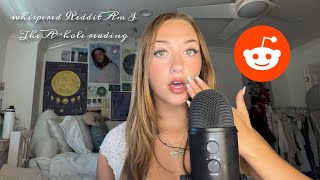 whispered reddit AITA reading | whimsical whispers asmr | clicky whisper
