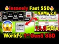 😱13.8GB/s Speed😱World&#39;s First Gen5 NVMe 2.0 SSD @KshitijKumar1990