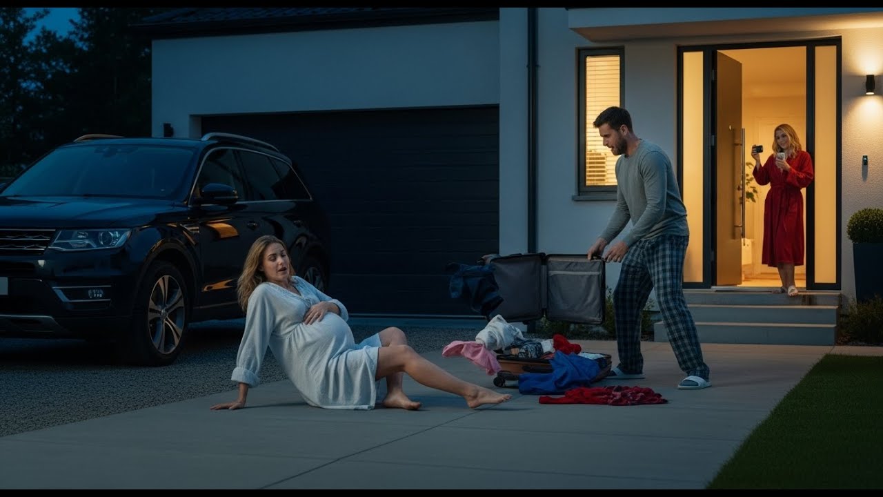 Er warf seine schwangere Frau um Mitternacht für seine Geliebte raus — ihre Dashcam nahm alles auf