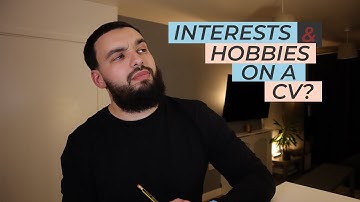 Should you have an INTERESTS section on a CV? | Two Minute Tuesday #4