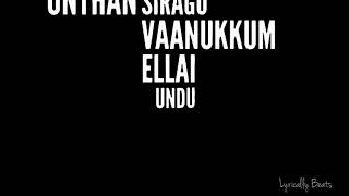 AR Rahan - Nanban Oruvan Vandapiragu || Tamil black screen lyrics || Lyrically Beats