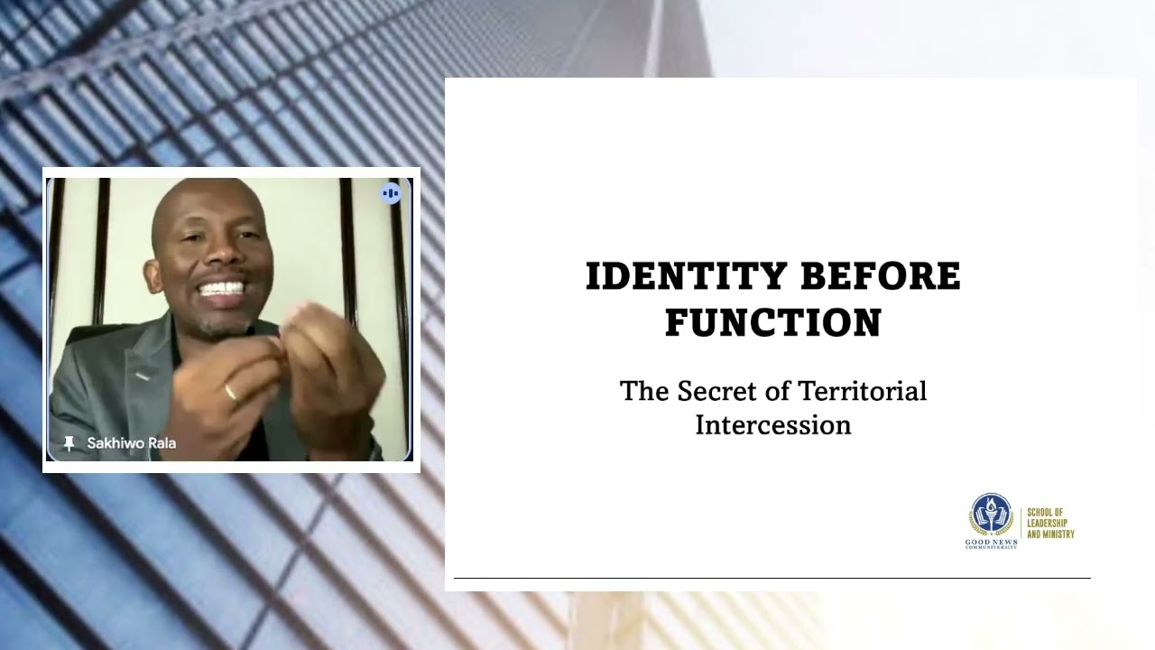 FOUNDATIONS OF MINISTRY WEEK 1 LESSON 1