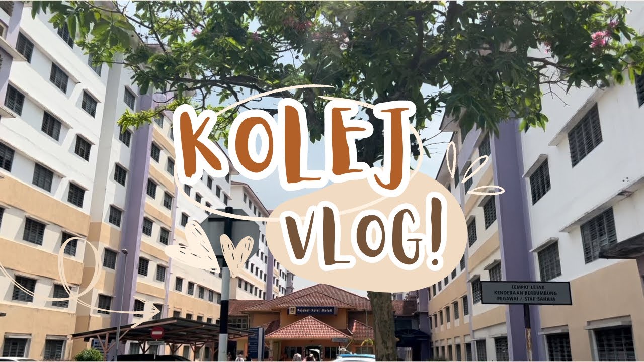 𐔌՞. .՞𐦯 univlog #1 | kolej melati uitm shah alam, a short tour.