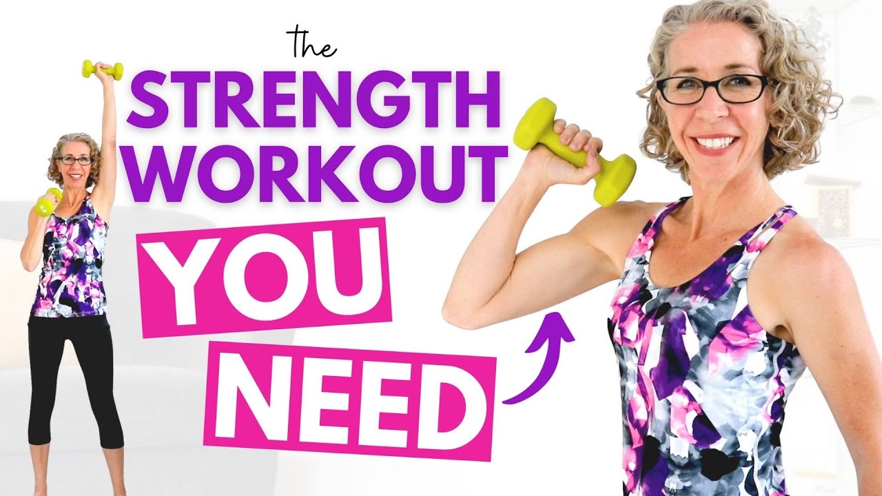 SIMPLE, Essential Strength Training Workout for Women over 50 Pahla B ...