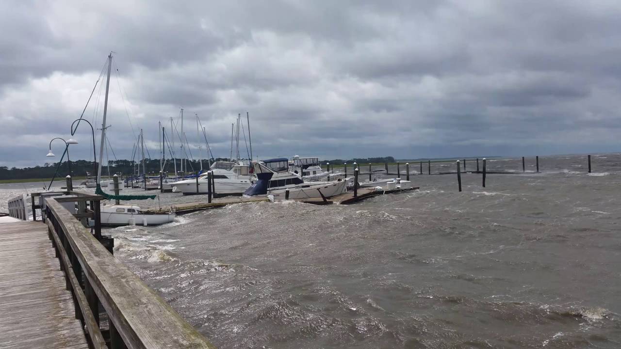 FYC Storm +Hurricane +Hermine +St Simons Island Ga YouTube