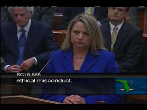 A Circuit Judge Stands for Public Reprimand in Open Court
