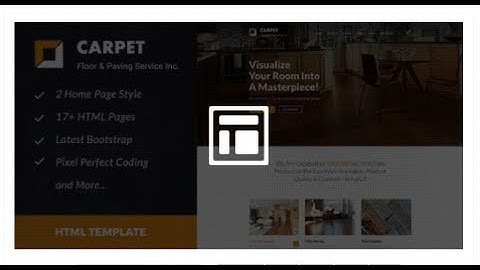 Carpet : Floor and Paving Service HTML Template | Themeforest Download
