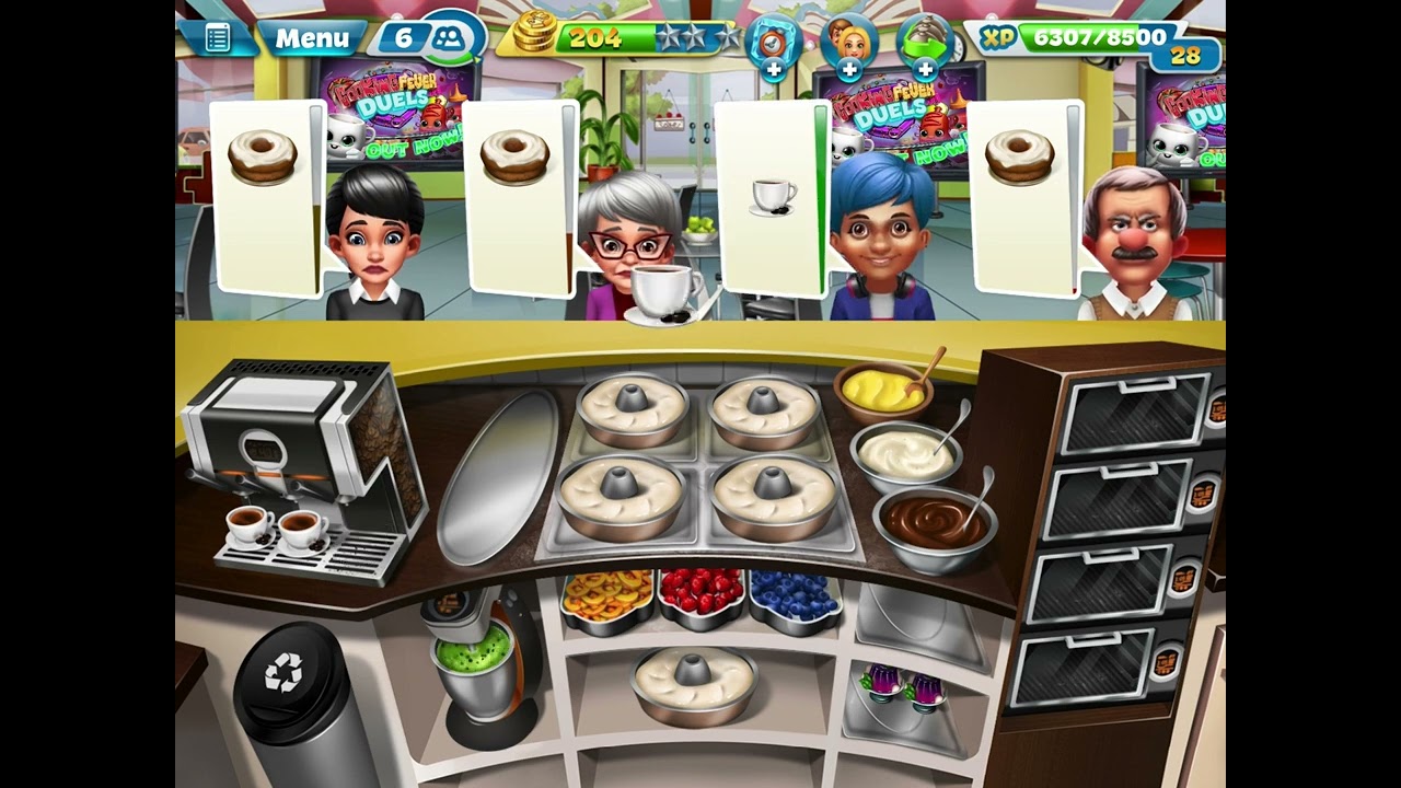 Hidden achievement in Cooking Fever. 
