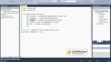 The use Binding in F#